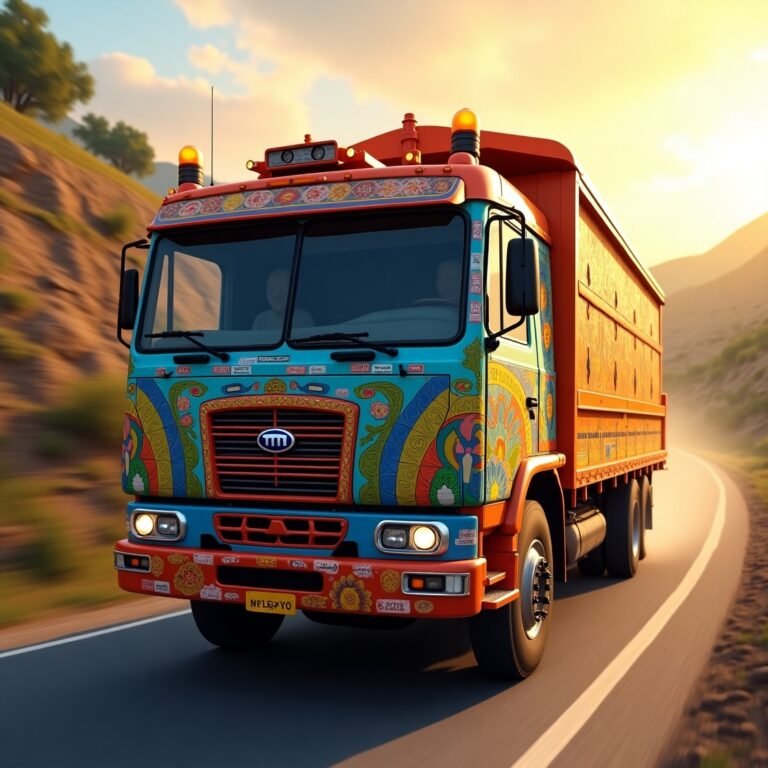 Tata 3118c Truck Mod 2025 – Indian + Nepali Style Truck for BUSSID