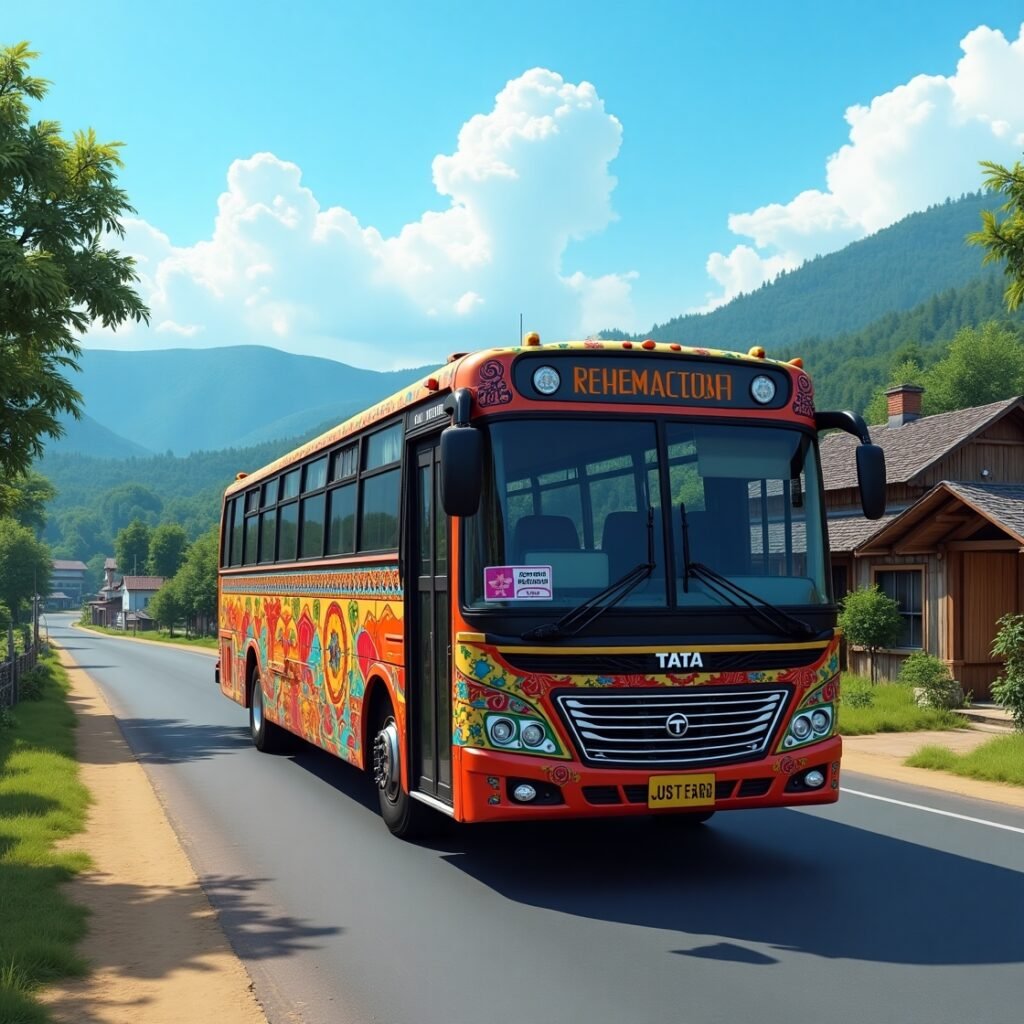 Tata LP 1512 Indian Bus Mod for BUSSID download