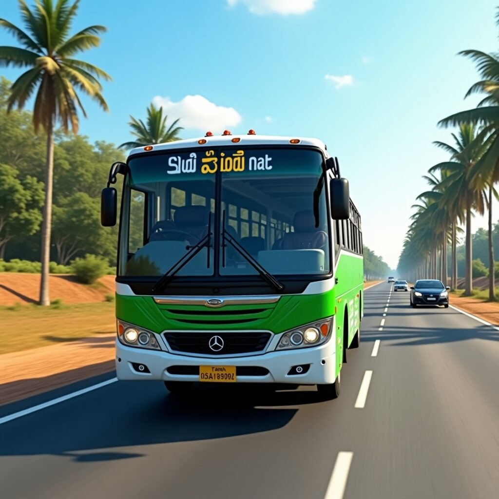 TNSTC Bus Livery for Bus Simulator Indonesia