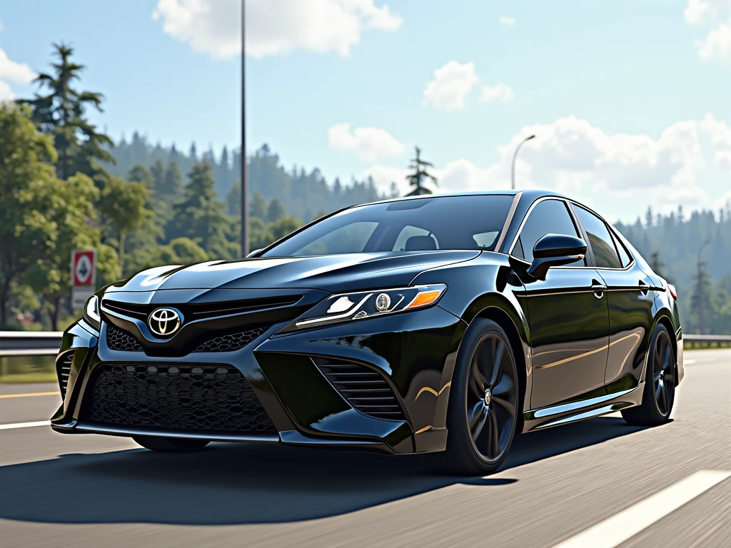 Toyota Camry XSE 2018 Car Mod for BUSSID