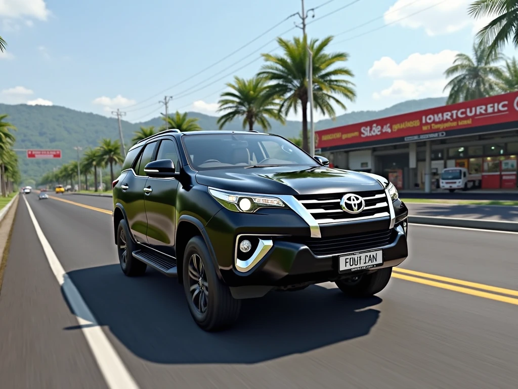 Toyota Fortune Vehicle Mod for Bus Simulator Indonesia