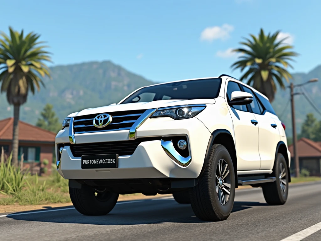 Toyota Fortuner 2017 Mod for BUSSID