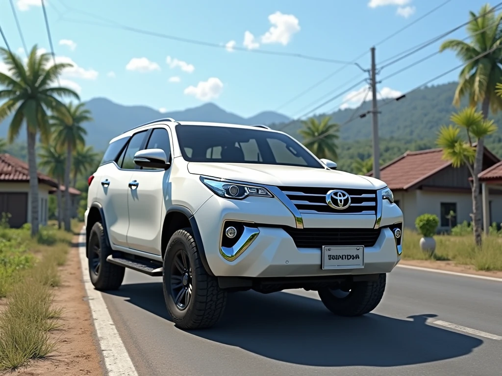 Toyota Fortuner 2017 Mod for BUSSID