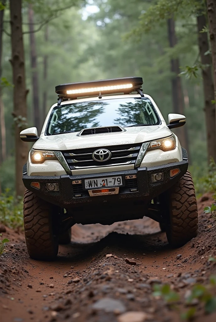 Toyota Fortuner 2017 Off-road Mod BUSSID