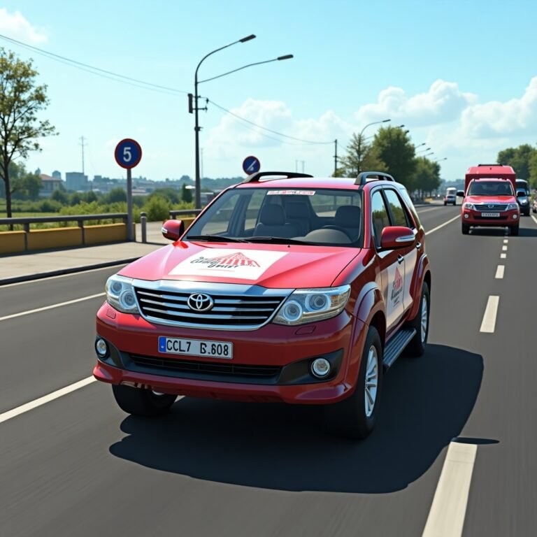 Toyota Fortuner Legender Cumi Darat Mod for Bus Simulator Indonesia