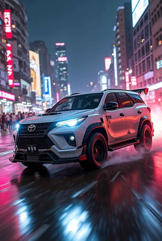 Toyota Fortuner Street Racing Mod BUSSID