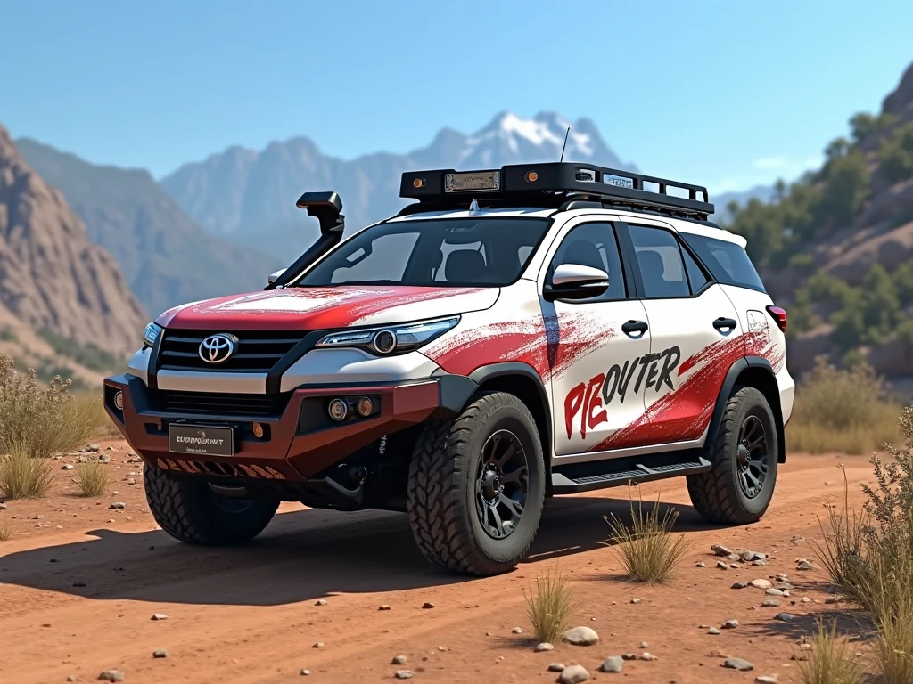 Toyota Fortuner TRD Off-Road Mod BUSSID