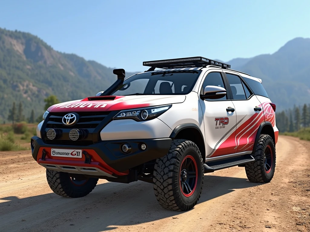 Toyota Fortuner TRD Off-Road Mod BUSSID