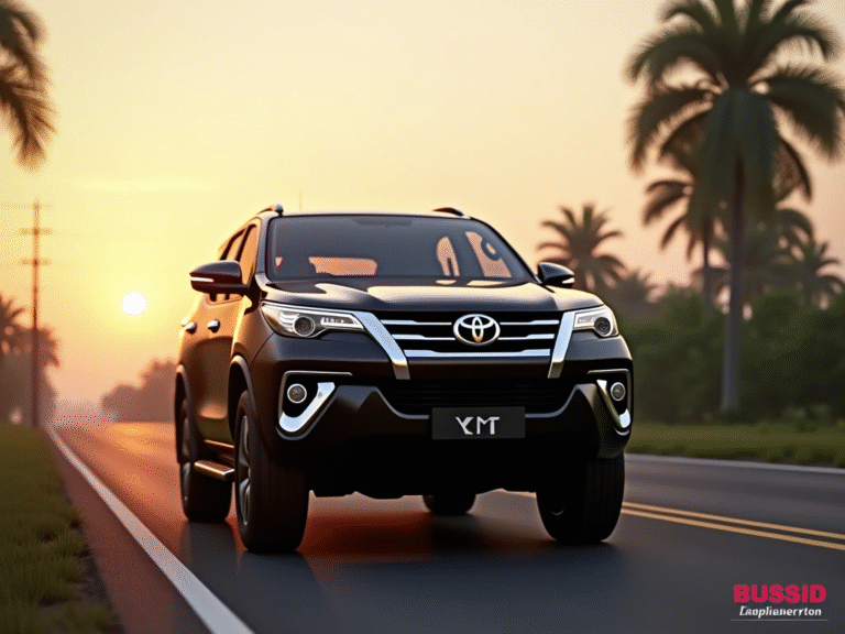Toyota Fortuner VNT Turbo Car Mod for BUSSID