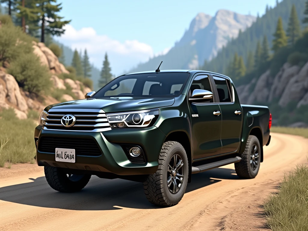 Toyota Hilux Revo Mod for Bus Simulator Indonesia