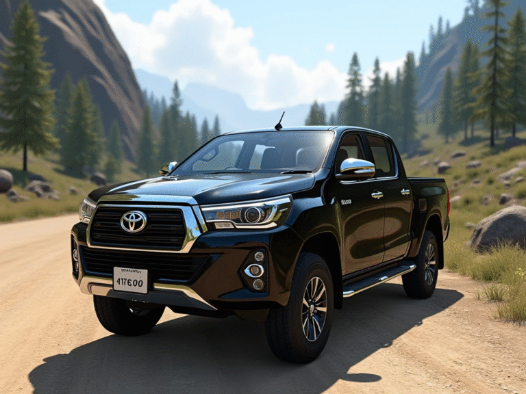 Toyota Hilux Revo Mod for Bus Simulator Indonesia
