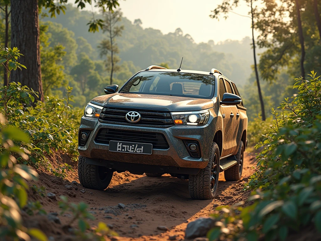Toyota Hilux Truck Mod for Bus Simulator Indonesia