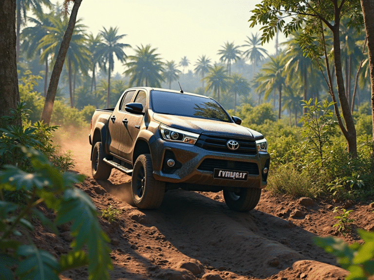 Toyota Hilux Truck Mod for Bus Simulator Indonesia