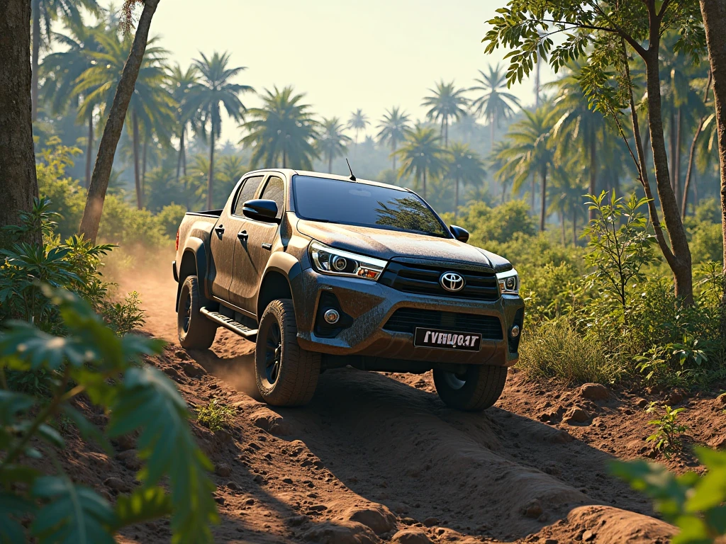 Toyota Hilux Truck Mod for Bus Simulator Indonesia