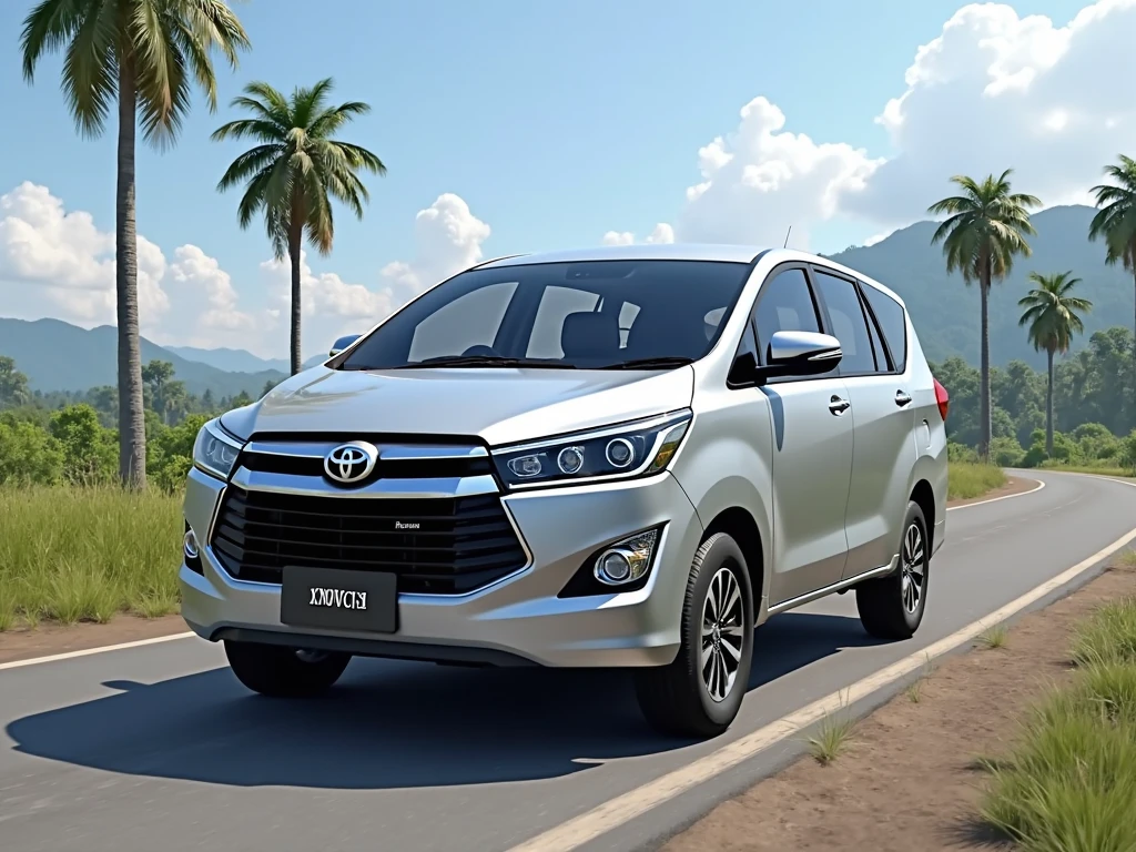 Toyota Innova Car Mod for Bus Simulator Indonesia