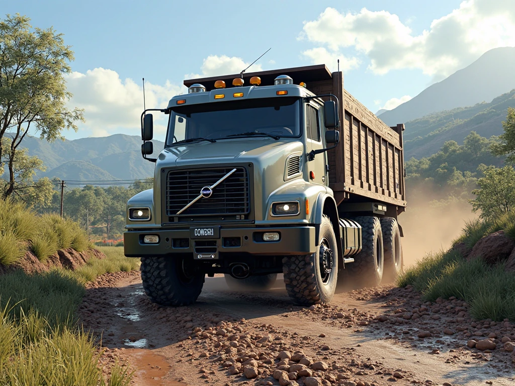 Volvo FMX 440 Truck Mod BUSSID