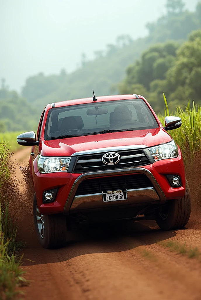 2014 Toyota Hilux FX Mod for Bus Simulator Indonesia