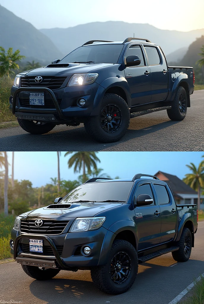 2014 Toyota Hilux FX Mod for Bus Simulator Indonesia