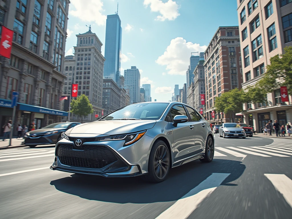 2020 Toyota Corolla Hybrid Car Mod for BUSSID