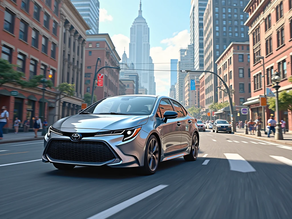 2020 Toyota Corolla Hybrid Car Mod for BUSSID