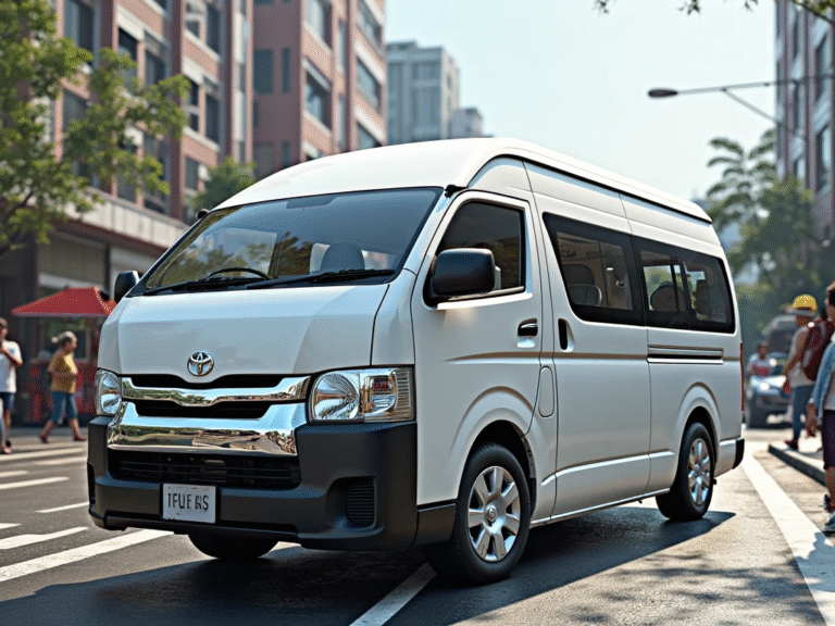 Toyota Hiace Super GL Mod for Bus Simulator Indonesia