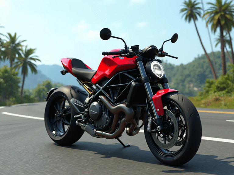 Ducati Monster 1200 S Mod for BUSSID