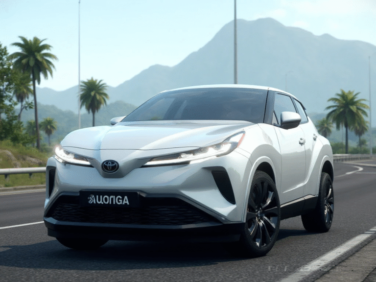 Toyota C-HR Car Mod for BUSSID