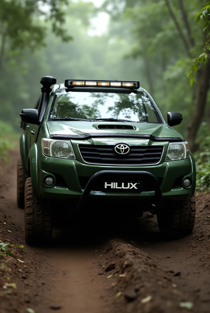 2014 Toyota Hilux FX Mod for Bus Simulator Indonesia