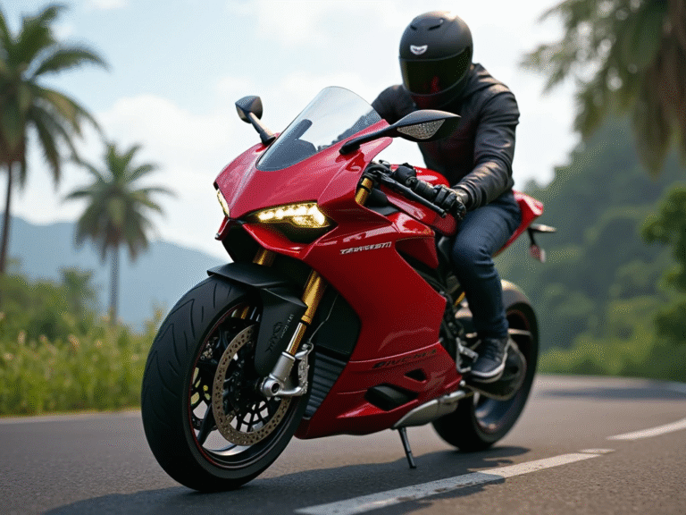 Ducati Panigale V4 Mod for Bus Simulator Indonesia
