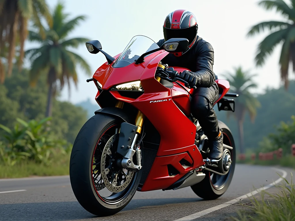 Ducati Panigale V4 Mod for Bus Simulator Indonesia