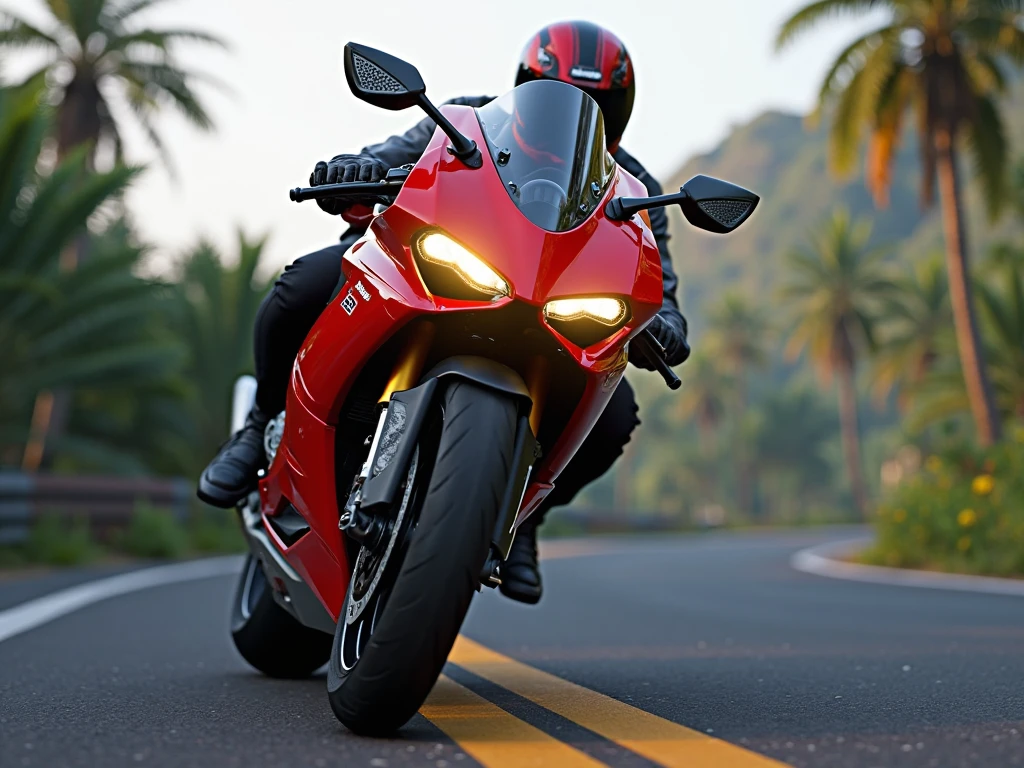Ducati Panigale V4 Mod for Bus Simulator Indonesia