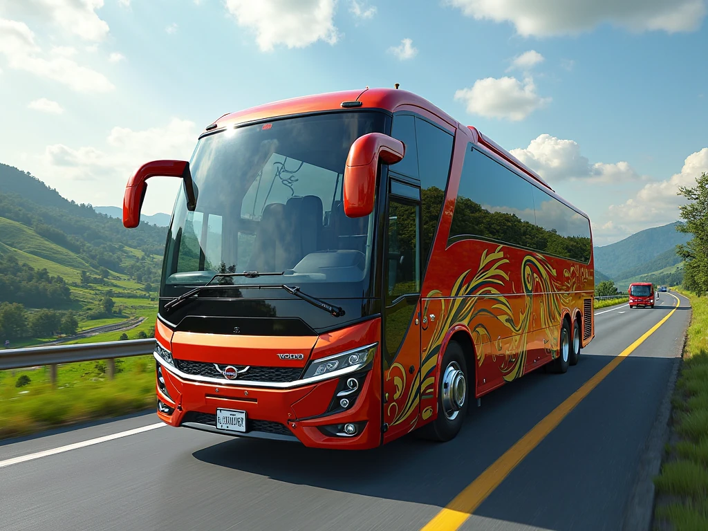 JB3 SHD Tronton Volvo B11R Bus Mod BUSSID