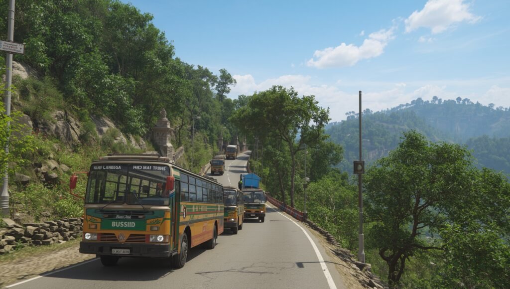 Indian Highrange Traffic Mod v3.3.3 for Bus Simulator Indonesia