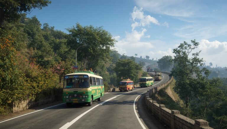 Indian Highrange Traffic Mod v3.3.3 for Bus Simulator Indonesia