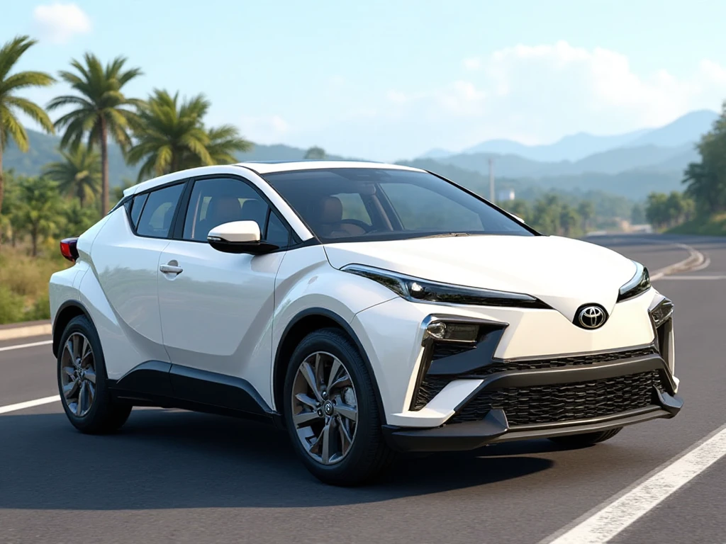 Toyota C-HR Car Mod for BUSSID