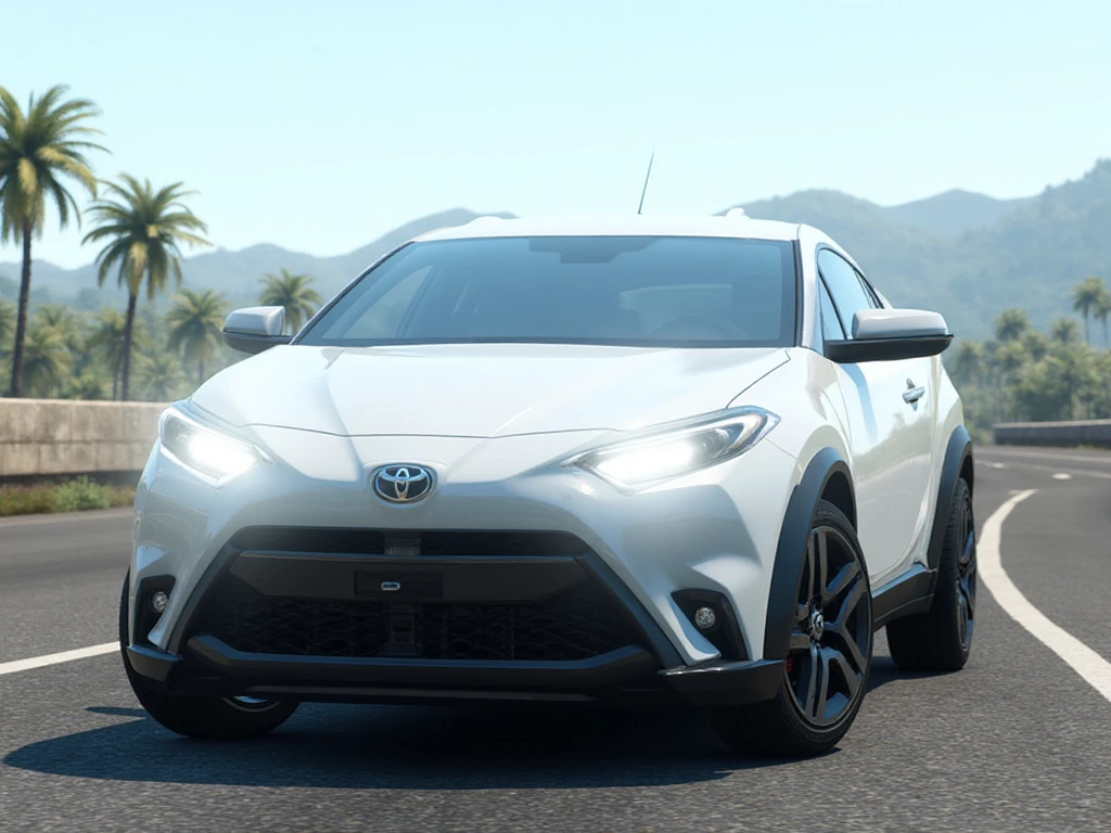 Toyota C-HR Car Mod for BUSSID