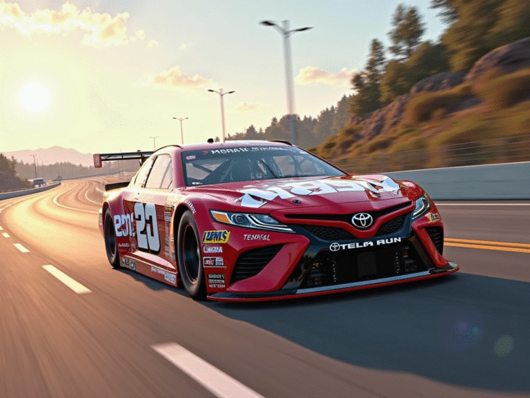 Toyota Camry Nascar 2019 Car Mod for BUSSID