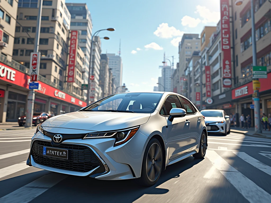 2020 Toyota Corolla Hybrid Car Mod for BUSSID