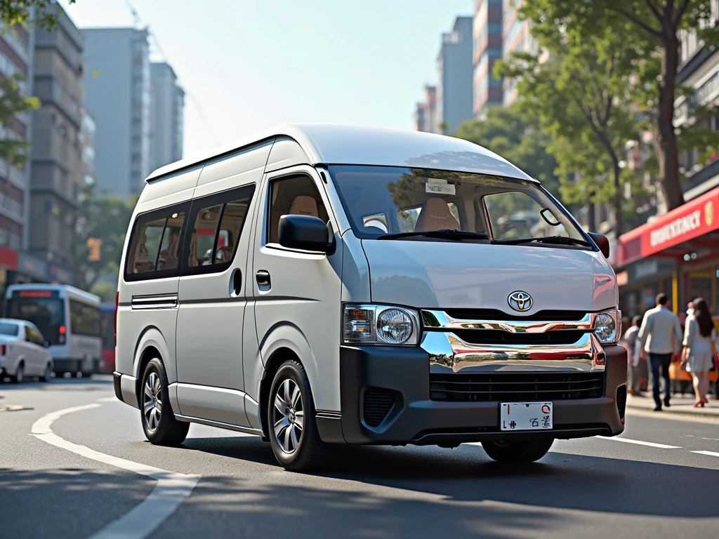 Toyota Hiace Super GL Mod for Bus Simulator Indonesia
