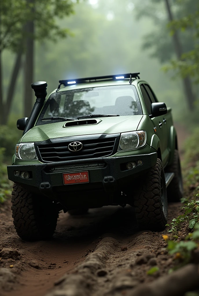 2014 Toyota Hilux FX Mod for Bus Simulator Indonesia