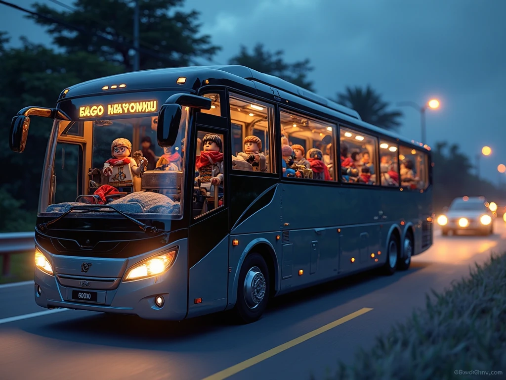 Volvo 9600 Sleeper Mod Bus Simulator Indonesia