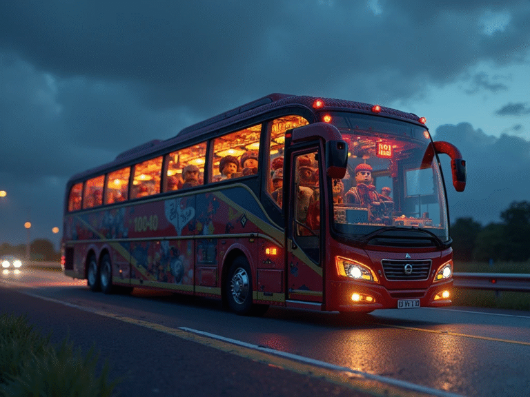 Volvo 9600 Sleeper Mod Bus Simulator Indonesia