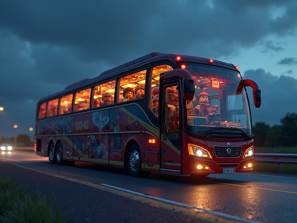 Volvo 9600 Sleeper Mod Bus Simulator Indonesia