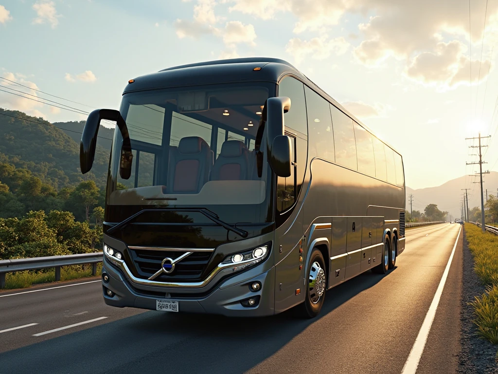 Volvo 9600s Sleeper + Seater Mod for BUSSID