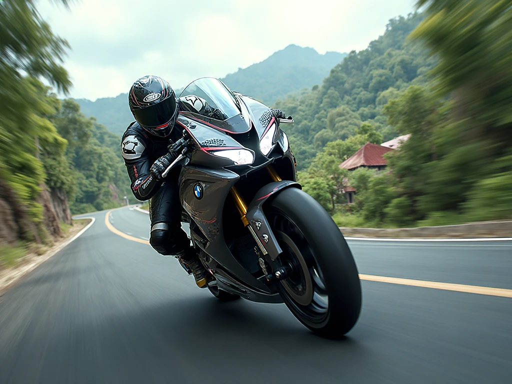 BMW S1000RR Bike Mod for Bus Simulator Indonesia