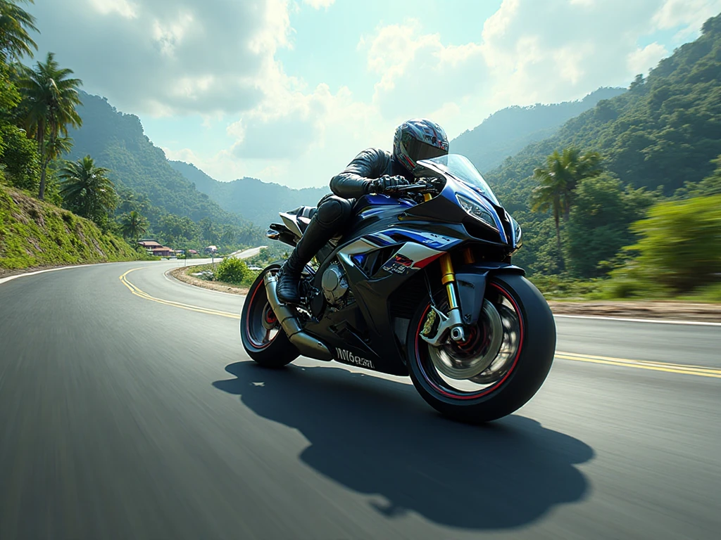BMW S1000RR Bike Mod for Bus Simulator Indonesia