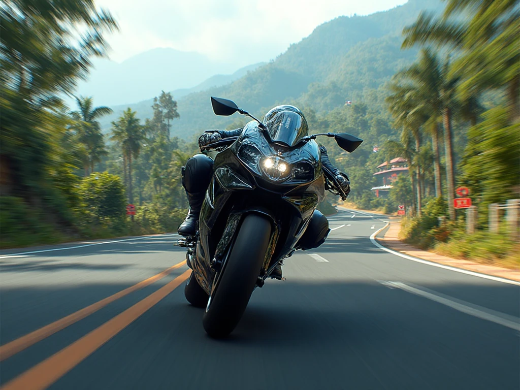 BMW S1000RR Bike Mod for Bus Simulator Indonesia