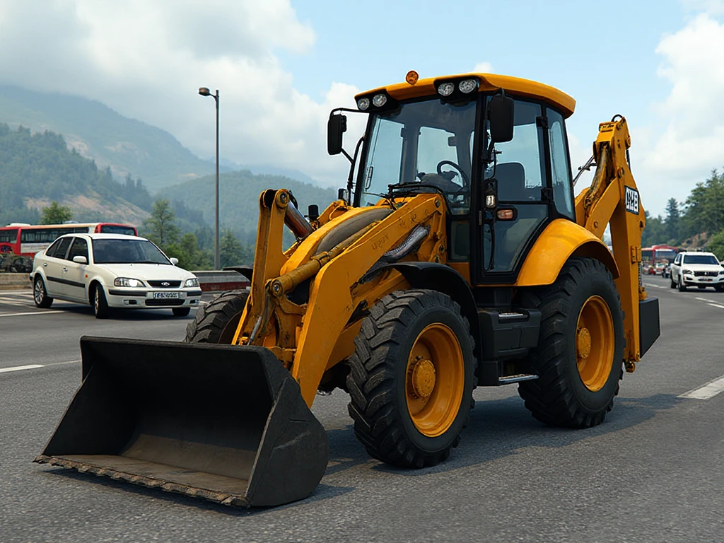 Bus Simulator Indonesia JCB Mod