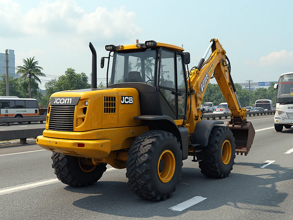 Bus Simulator Indonesia JCB Mod
