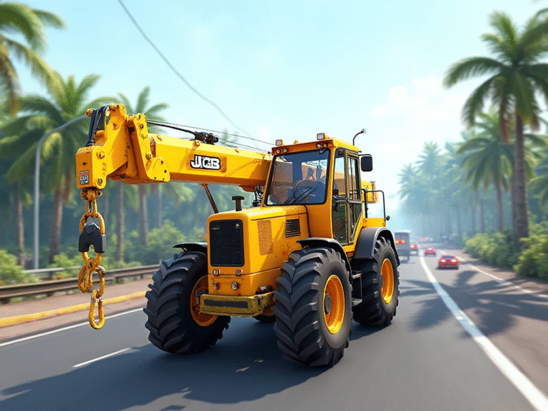 JCB Crane Mod BUSSID Download